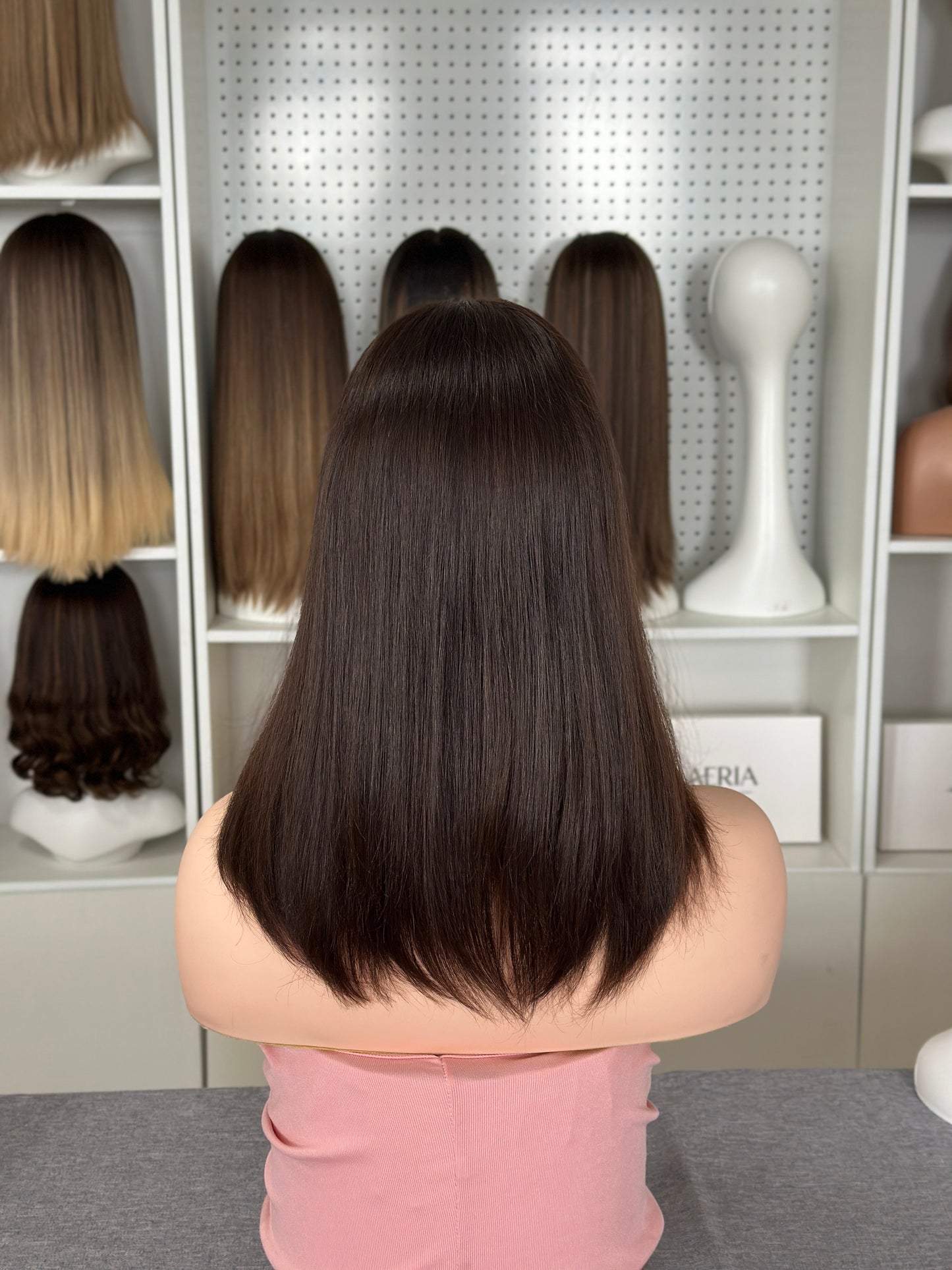 14inch Russian Hair Straight 8*8 inch Original Color #4 Women Topper