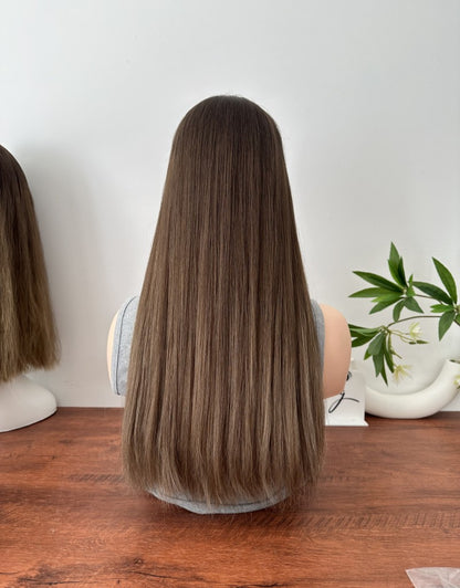 #612 22inch Slight Layer HD Lace Top Wig