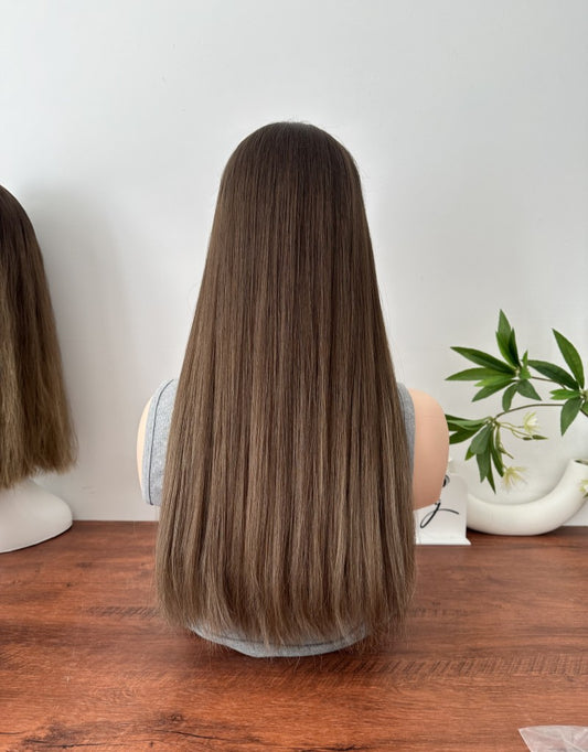 #612 22inch Slight Layer HD Lace Top Wig