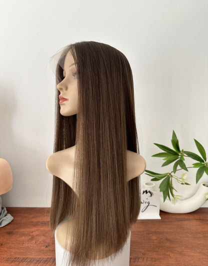 #612 22inch Slight Layer HD Lace Top Wig