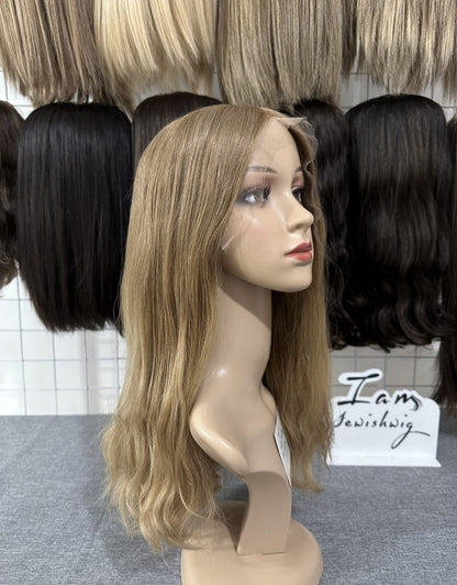 #714 Wavy 20inch Slight Layer HD Lace Top Wig