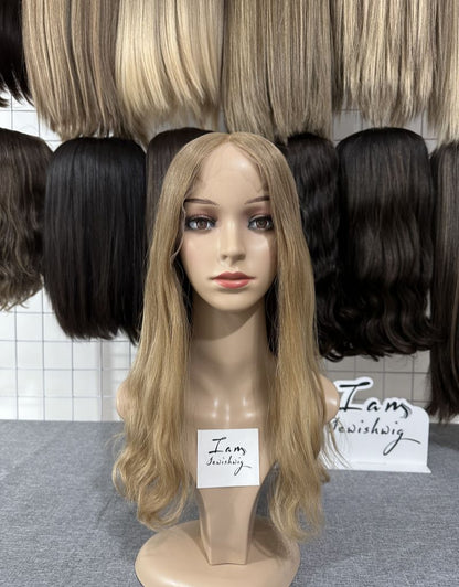 #714 Wavy 20inch Slight Layer HD Lace Top Wig